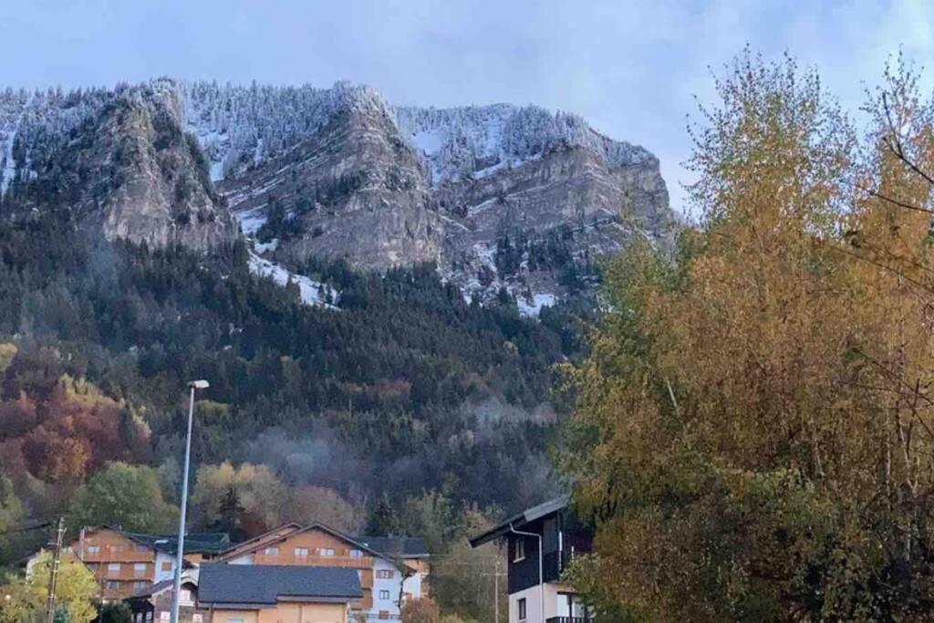 Duplex En Station Vue Sur Lac Leman Thollon-les-Memises Esterno foto