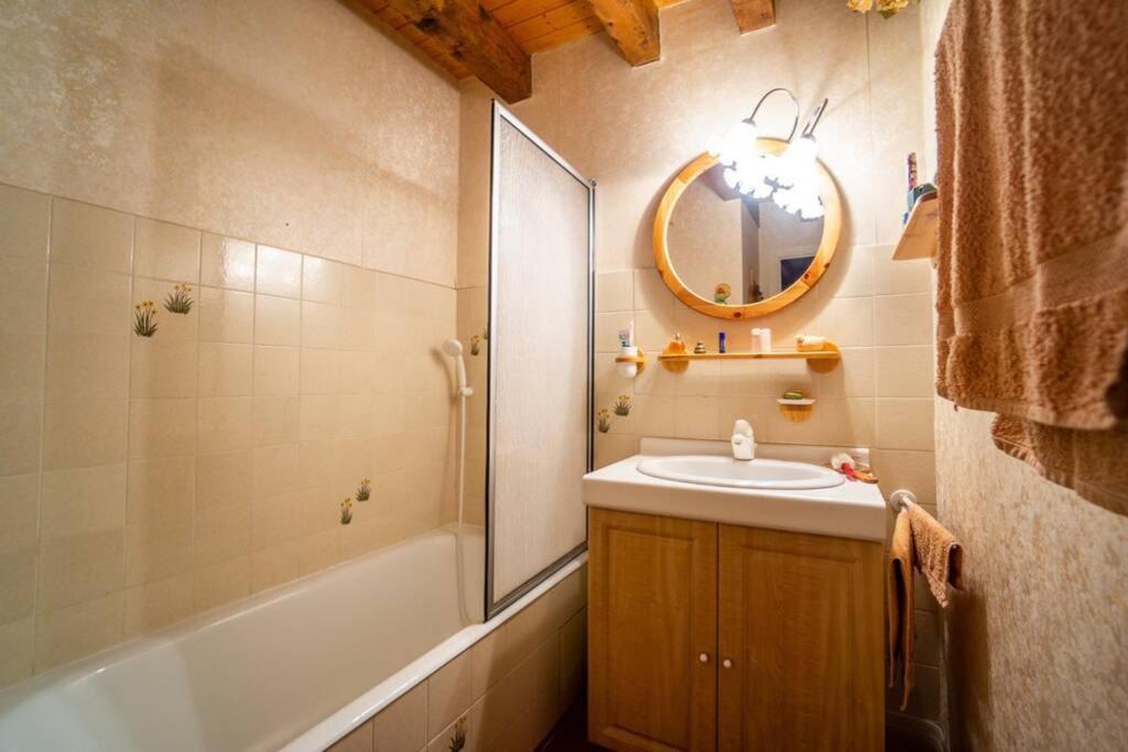 Duplex En Station Vue Sur Lac Leman Thollon-les-Memises Esterno foto