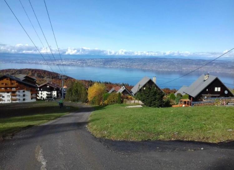 Duplex En Station Vue Sur Lac Leman Thollon-les-Memises Esterno foto